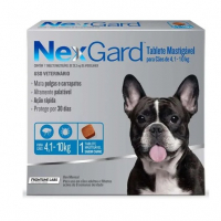 NexGard 28,3 Mg Cães De 4,1 A 10 Kg Cx Com 1 Tablete na Drogaria São Paulo