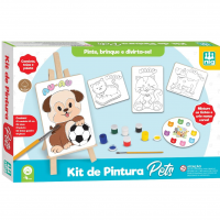 Nig Brinquedos Kit De Pintura Infantil Com Cavalete Dinossauro na Amazon