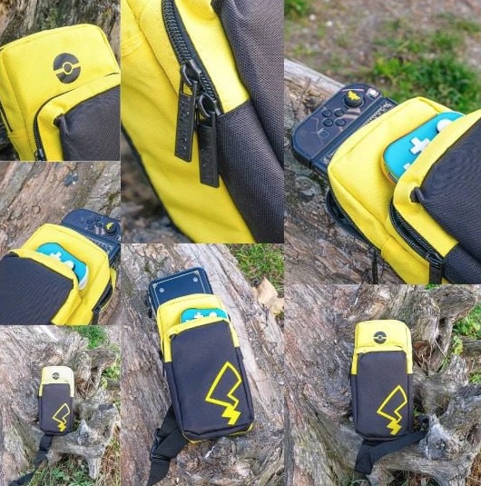 Nintendo Switch Adventure Pack (Pikachu Edition) Travel Bag by HORI – Officially Licensed by Nintendo & Pokémon na Amazon