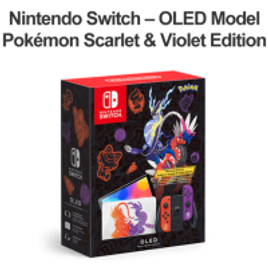 Nintendo Switch OLED Edição Limitada Pokémon Scarlet & Violet Edition na Aliexpress