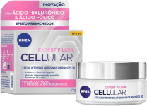 NIVEA Creme Facial Antissinais Cellular Filler Dia FPS 30 49g – Combate sinais de cansaço, reduz rugas e linhas de expressão promovendo firmeza e elasticidade na pele na Amazon
