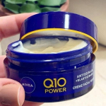 NIVEA Creme Facial Antissinais Noite Q10 Power Plus – Reduz rugas e linhas de expressão, hidrata intensamente e é adequado para peles sensíveis, uso noturno – 50g na Amazon