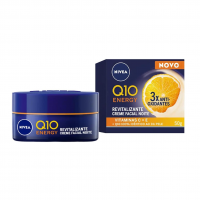 NIVEA Creme Facial Antissinais Q10 Energy Noite 50g na Amazon