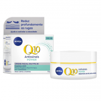 NIVEA Creme Facial Antissinais Q10 Power Dia FPS 30 Pele Mista A Oleosa 50g na Amazon