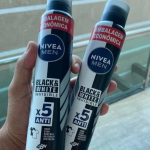 NIVEA Desodorante Antitranspirante Aerosol Invisible Black & White Promo 200ml na Amazon