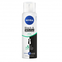 NIVEA Desodorante Antitranspirante Aerossol Invisible Black & White Fresh 150ml na Amazon