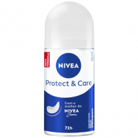 NIVEA Desodorante Antitranspirante Roll-on Protect & Care 50ml na Amazon