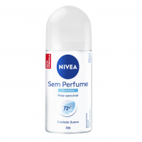 NIVEA Desodorante Antitranspirante Roll On Sem Perfume 50ml na Amazon
