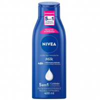 NIVEA Hidratante Corporal Milk Pele Seca, 400ml na Amazon