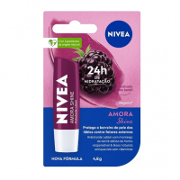 NIVEA Hidratante Labial Amora Shine 4,8 G - Cuidado Intensivo Para Seus Lábios, Hidratação Prolongada na Amazon