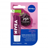 NIVEA Hidratante Labial Amora Shine 4,8 G na Amazon