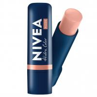 NIVEA Hidratante Labial Hidra Color 2 Em 1 Nude 4,8g na Amazon