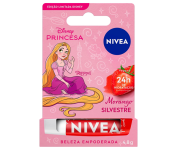 NIVEA Hidratante Labial Morango Silvestre Ed. Limitada Rapunzel Disney® Princesa 4,8g na Amazon