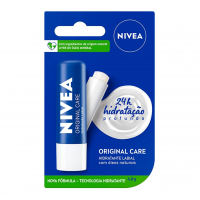 NIVEA Hidratante Labial Original Care - 4,8g na Amazon