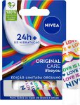 NIVEA Hidratante Labial Original Care Orgulho 4,8g na Amazon