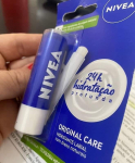NIVEA Hidratante Labial Original Care – Com Manteiga de Karité & Pantenol na Amazon