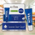 NIVEA Hidratante Labial Regenerador 3 em 1 10g na Amazon