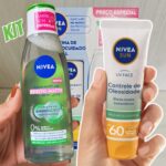 NIVEA KIT SUN FACIAL BEAUTY OLEOSIDADE FPS60 50ML + ÁGUA MICELAR EFEITO MATTE 200ML na Amazon