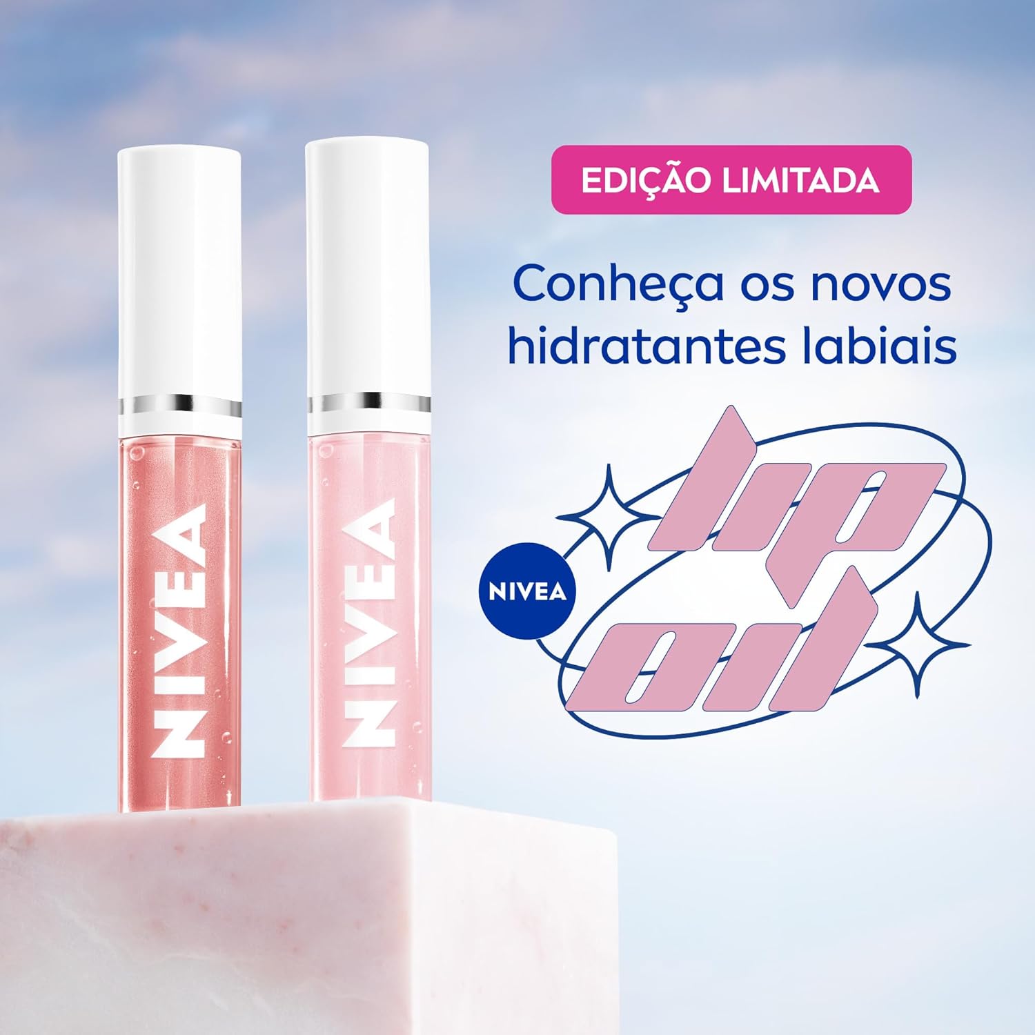 NIVEA Lip Oil Brilho Nutritivo Natural Glow 5,5ml na Amazon