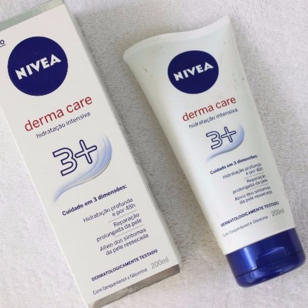 NIVEA Loção Hidratante Derma Care 200ml na Amazon