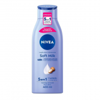 NIVEA Loção Hidratante Desodorante Soft Milk 400ml na Amazon