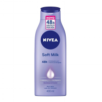 NIVEA Loção Hidratante Soft Milk 400ml na Amazon
