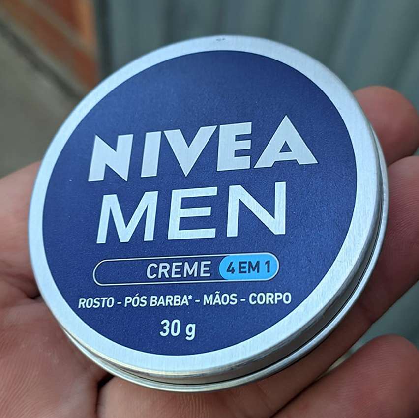 NIVEA MEN Creme 4 em 1 30g – Hidratação intensa, evita ressecamento, com vitamina E, textura creme, rápida absorção na Amazon