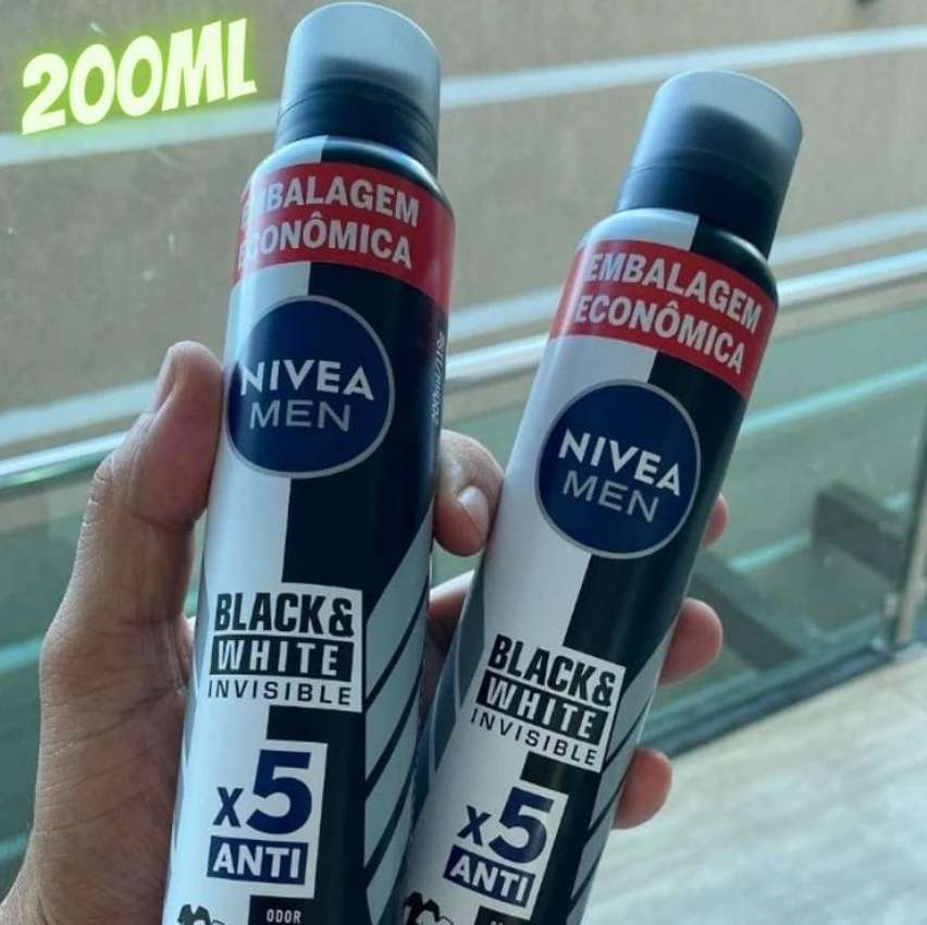 NIVEA Men Desodorante Antitranspirante Aerosol Dry Impact 200ml na Amazon