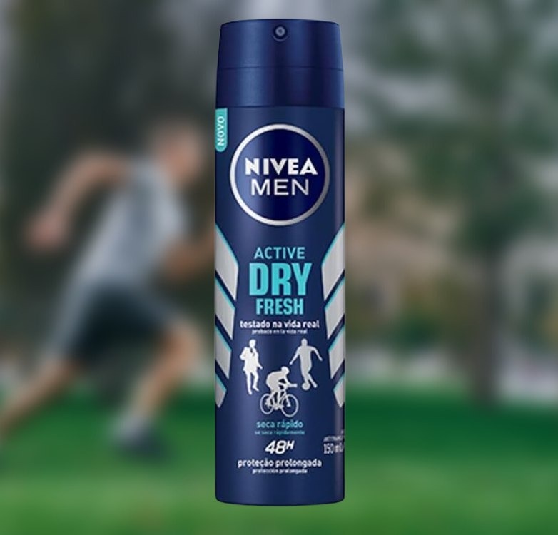 NIVEA MEN Desodorante Antitranspirante Aerossol Dry Fresh 150ml – Proteção prolongada de 48h, com dupla proteção antitranspirante, proteção extra seca, sem álcool, corantes e conservantes na Amazon