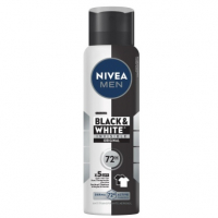 NIVEA MEN Desodorante Antitranspirante Aerossol Invisible Black & White 150ml na Amazon
