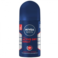 NIVEA MEN Desodorante Antitranspirante Roll On Dry Impact 50ml na Amazon