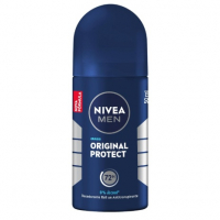 NIVEA MEN Desodorante Antitranspirante Roll On Masculino Original Protect - 50ml na Amazon