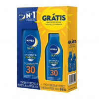 NIVEA Protetor Solar Nivea Sun Fps 30 200Ml + Protetor Solar Nivea Sun Fps 30 100Ml na Amazon