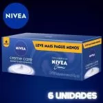 NIVEA Sabonete em Barra Creme Care Promo 6 un. 90g na Amazon