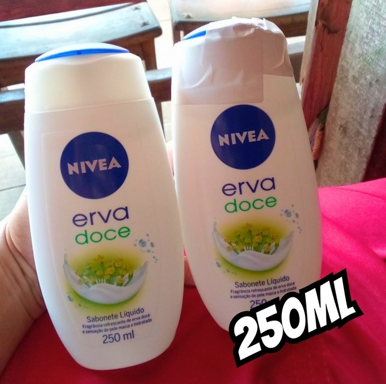 NIVEA Sabonete Líquido Erva Doce 250ml – Fragrância refrescante de erva-doce, sensação de pele macia e hidratada na Amazon