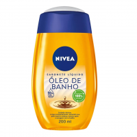 NIVEA Sabonete Líquido Óleo De Banho 200ml na Amazon