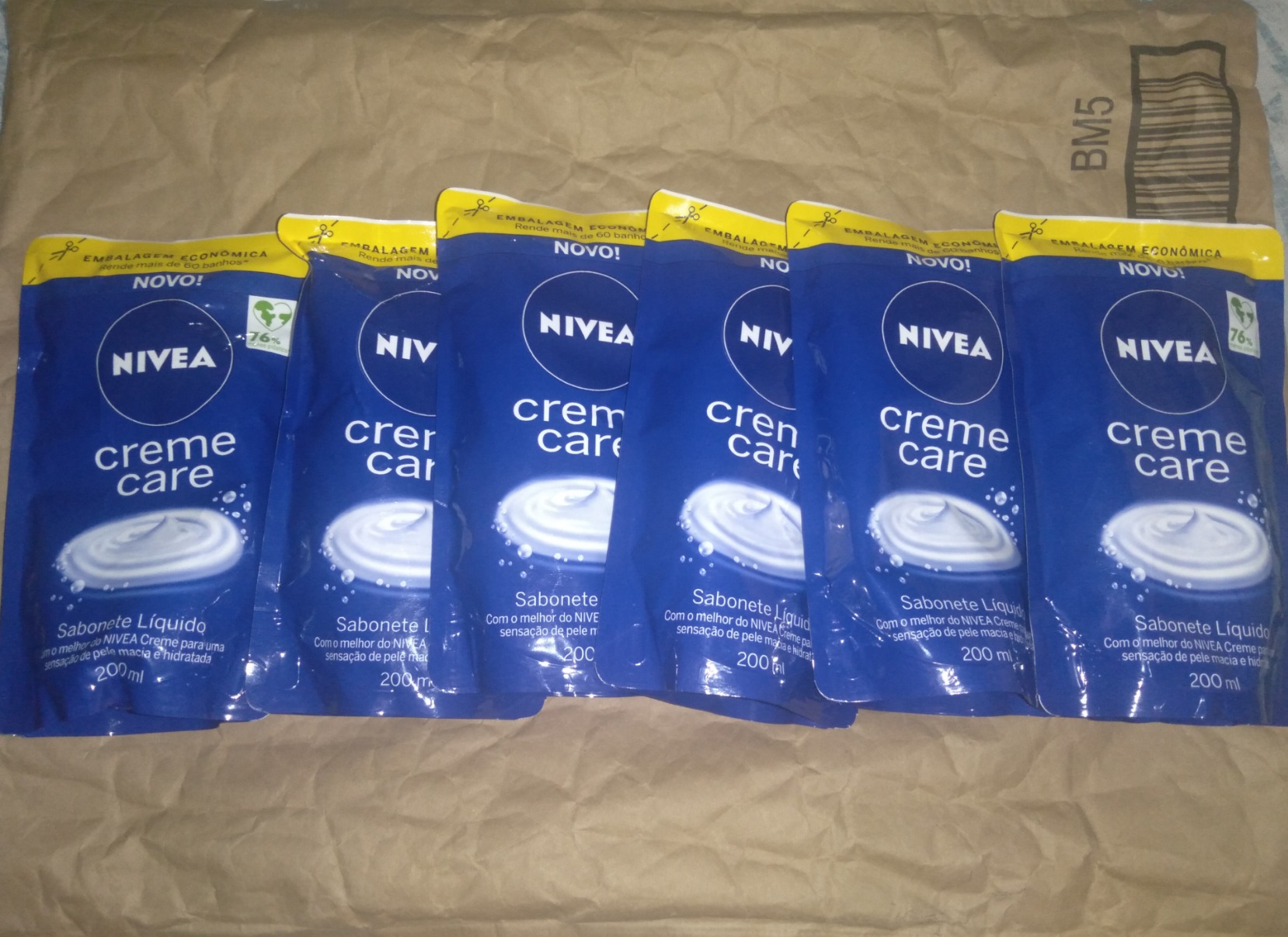 NIVEA Sabonete Líquido Refil Creme Care 200ml na Amazon