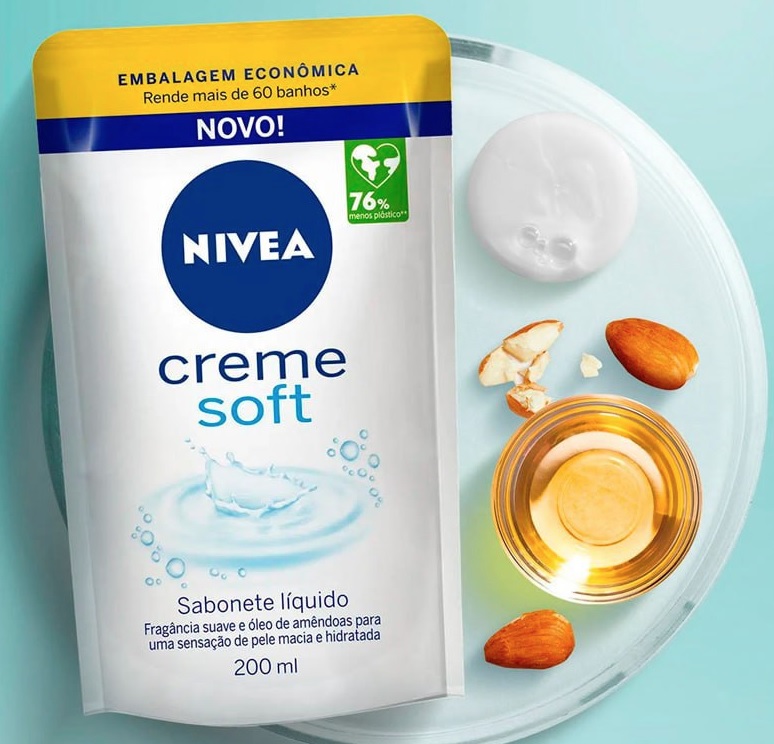 NIVEA Sabonete Líquido Refil Erva Doce 200ml na Amazon