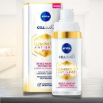 NIVEA Sérum Facial Cellular Luminous 630 30ml – Enriquecido com Ácido Hialurônico e Vitamina E, sua fórmula reduz marcas escurecidas, deixa a pele uniforme e previne o surgimento de novas marcas, proporcionando uma pele mais luminosa na Amazon