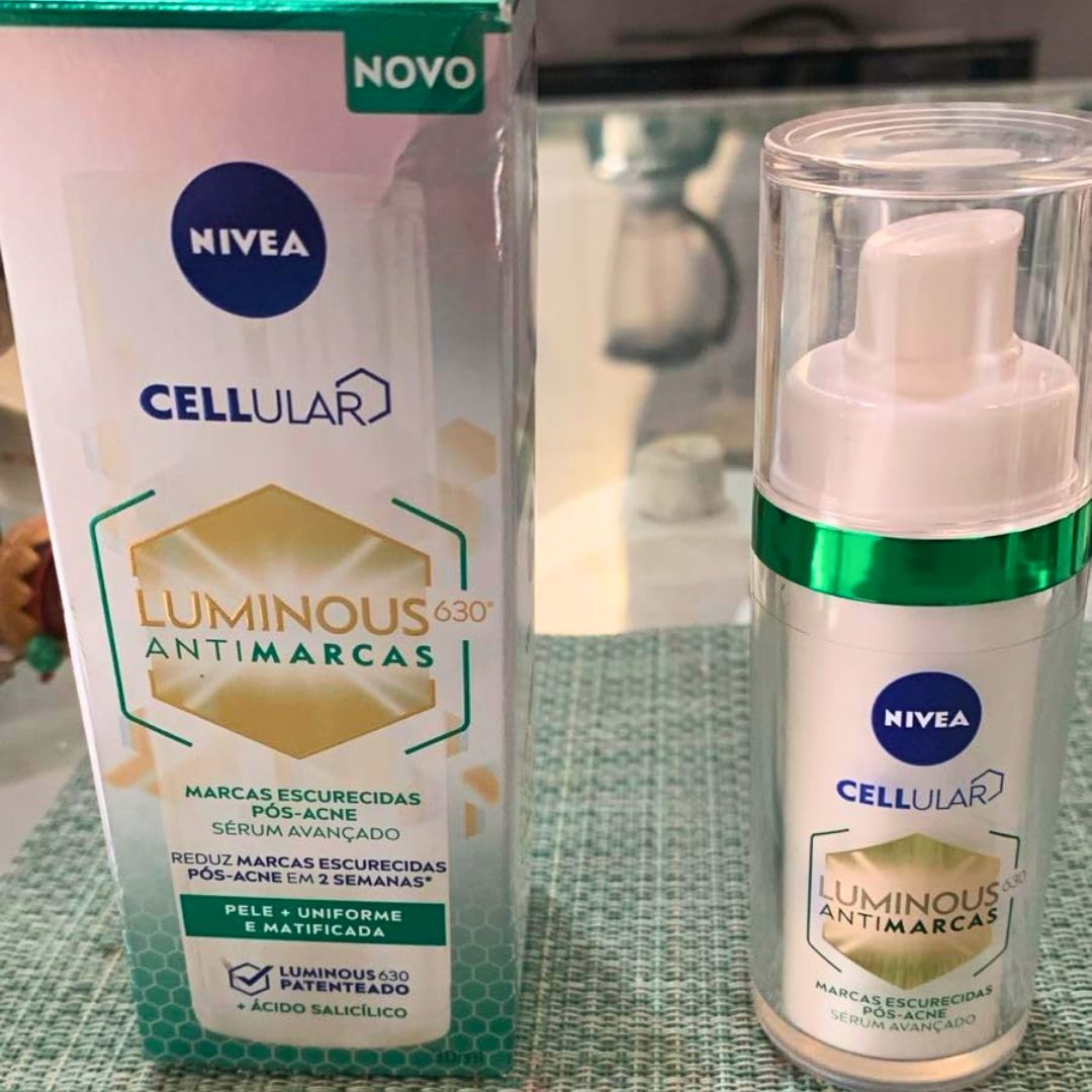 NIVEA Sérum Facial Cellular Luminous 630® ANTIMARCAS Acne 30ml na Amazon