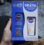 NIVEA SUN Kit Protetor Solar Protect & Hidrata FPS50 200ml + NIVEA SUN Facial FPS60 50gr, Nivea na Amazon