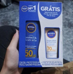 NIVEA SUN Kit Protetor Solar Protect & Hidrata FPS50 200ml + NIVEA SUN Facial FPS60 50gr, Nivea na Amazon