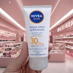 NIVEA SUN Protetor Solar Facial Toque Seco Antissinais FPS30 40ml na Amazon