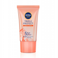 NIVEA SUN Protetor Solar Facial Tripla Proteção Loção Antiacne FPS 50 40ml na Amazon