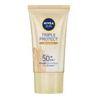 NIVEA SUN Protetor Solar Facial Tripla Proteção Loção Antissinais FPS 50 40ml na Amazon