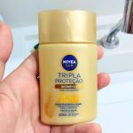 NIVEA SUN Protetor Solar Fluido Facial Tripla Proteção Antissinais FPS 65 40ml na Amazon