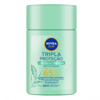 NIVEA SUN Protetor Solar Fluido Facial Tripla Proteção Controle De Oleosidade FPS 65 40ml na Amazon