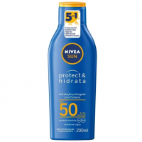 NIVEA SUN Protetor Solar Protect & Hidrata FPS 50 200ml na Amazon