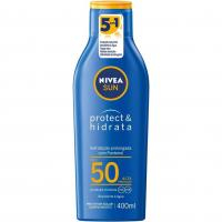 NIVEA SUN Protetor Solar Protect & Hidrata FPS 50 400ml na Amazon