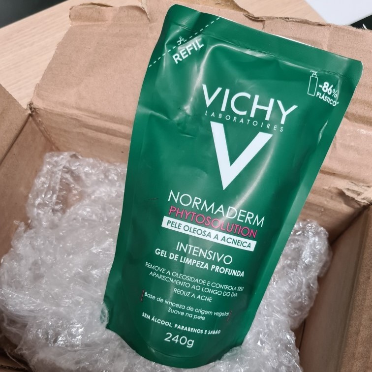 Normaderm Phytosolution Vichy – Gel de Limpeza Intensivo – Refil 240g na Amazon